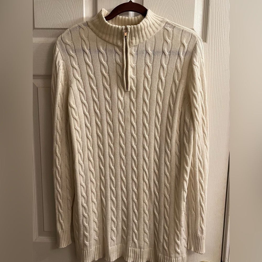 WOMAN WITHIN~SWEATER~BLOUSE~MED WEIGHT~14-16